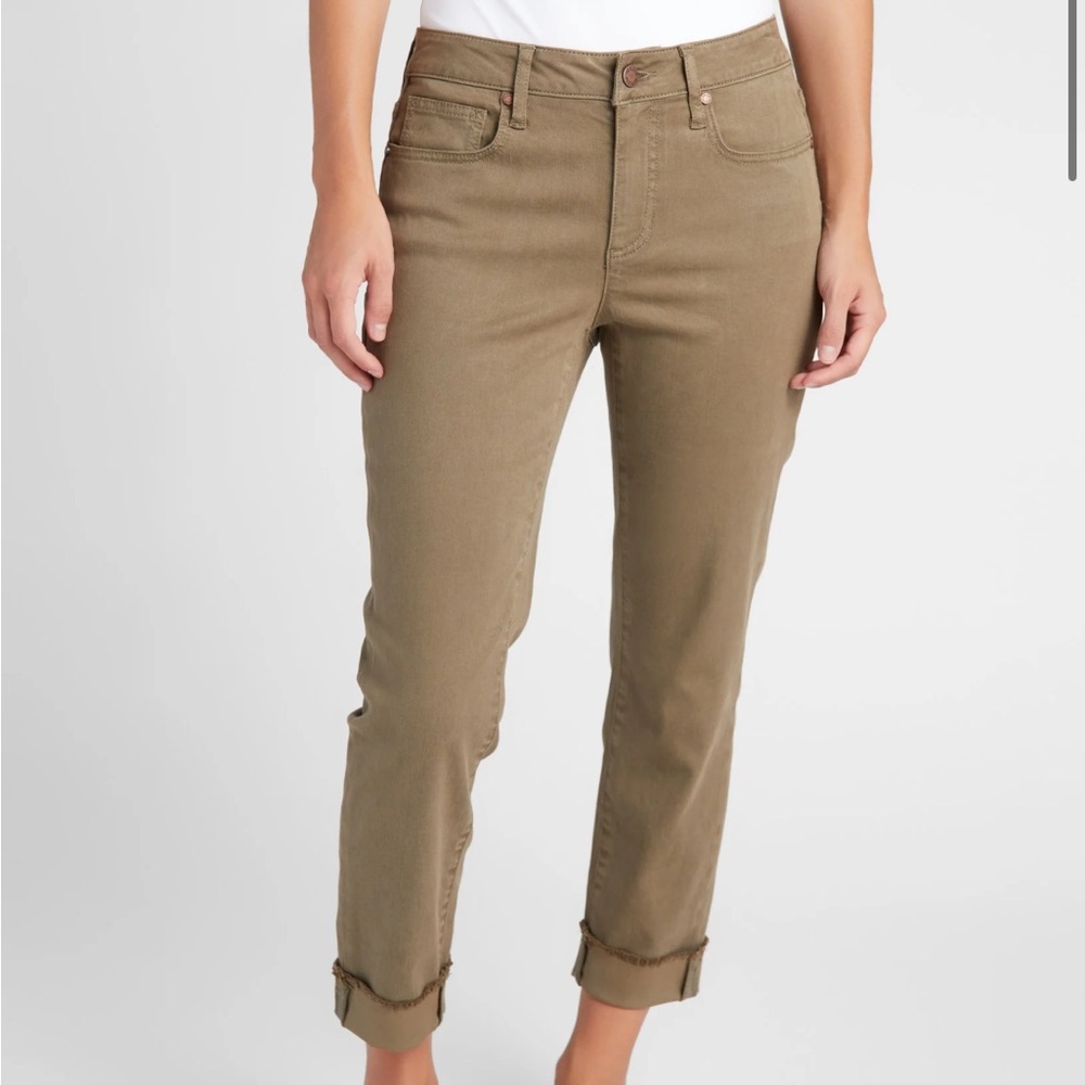 Herizon Lana Cropped Straight Leg Jeans Coriander Size 6